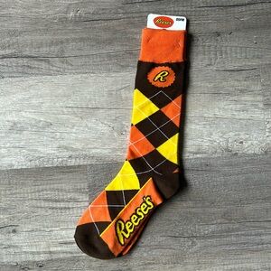 NWT- Argyle Lineup Reese’s Socks